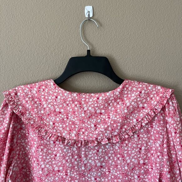 WAYF Amie Button Up Blouse - Picture 13 of 14